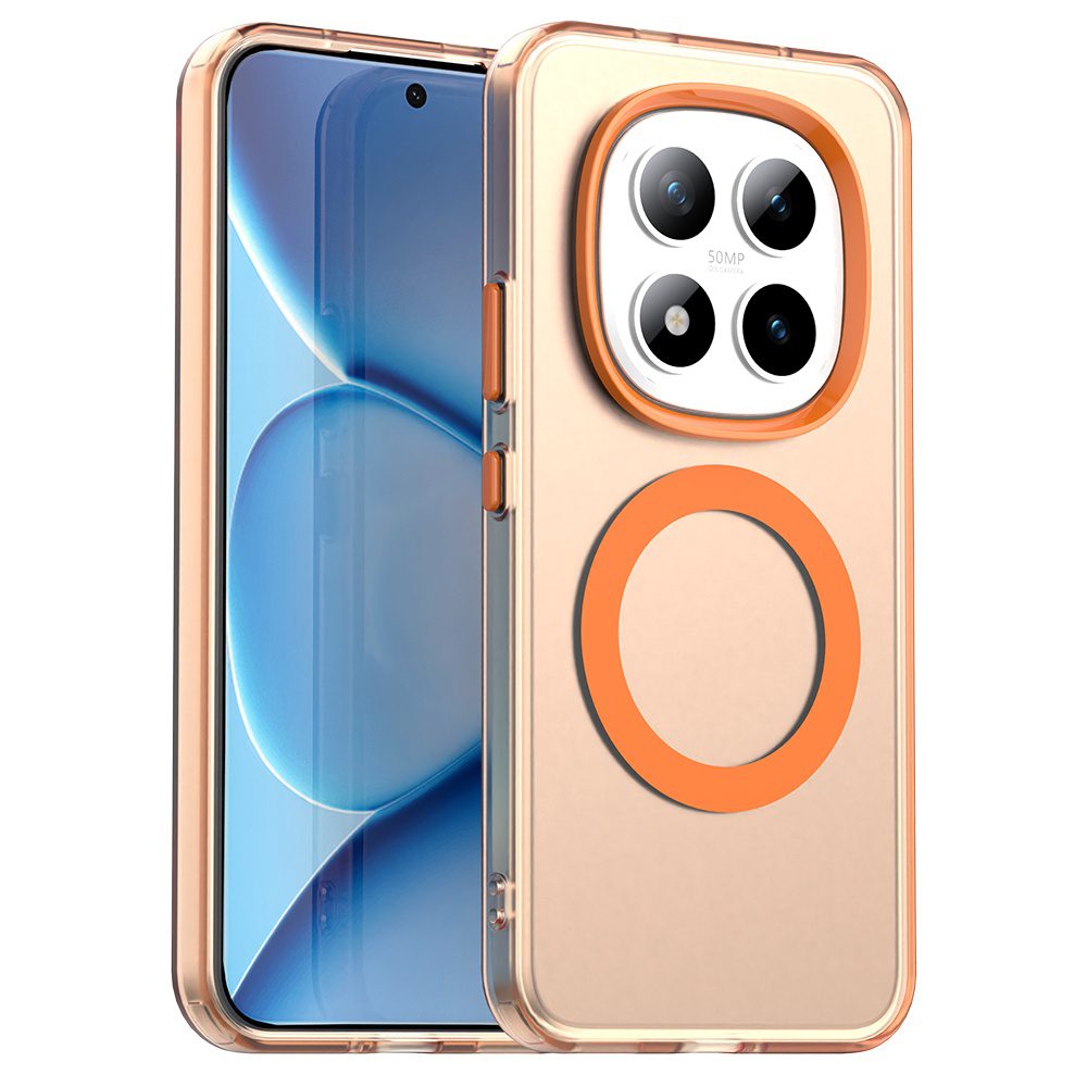 Levně Techsuit CandyCase MagSafe, Xiaomi Redmi Note 15 Pro Plus 5G / Poco M8 Pro 5G, oranžový