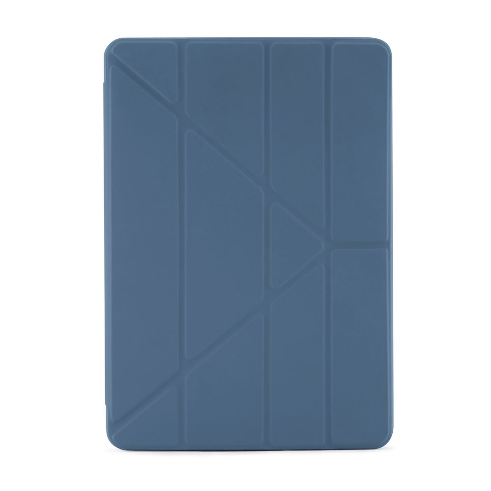 Pipetto Origami TPU tok, Apple iPad 10.2, 2019 / 2020 / 2021 (iPad 7 / 8 / 9), tengerészkék