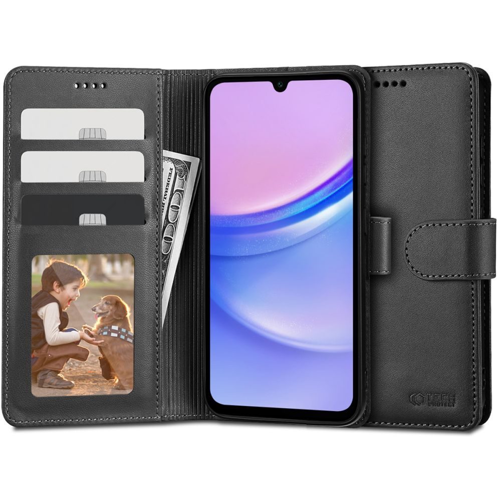 Tech-Protect Samsung Galaxy A15 4G / 5G črn Etui