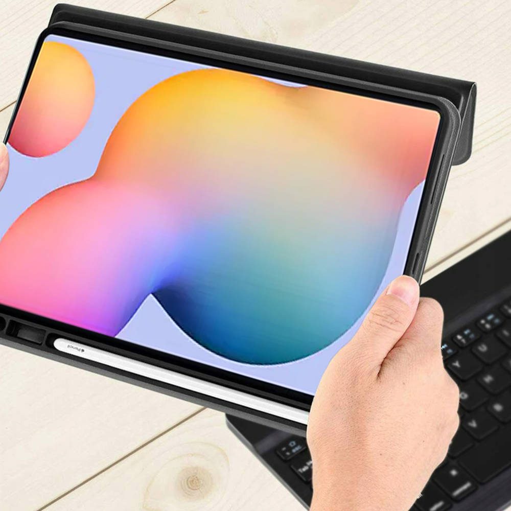 Etui S Tipkovnico Bluetooth Za Samsung Galaxy Tab S6 Lite - CFS6L X, črn