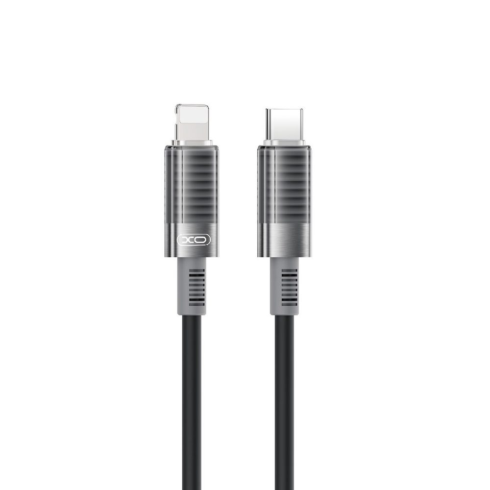 Levně XO kabel NB-Q282A PD USB-C - Lightning, 1 m, černý
