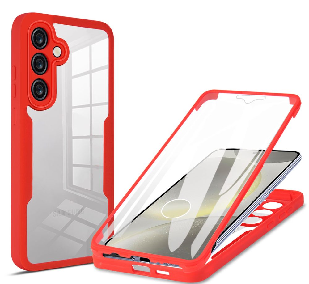 Levně JP Defense colorful obal, Samsung Galaxy A57 5G, červený