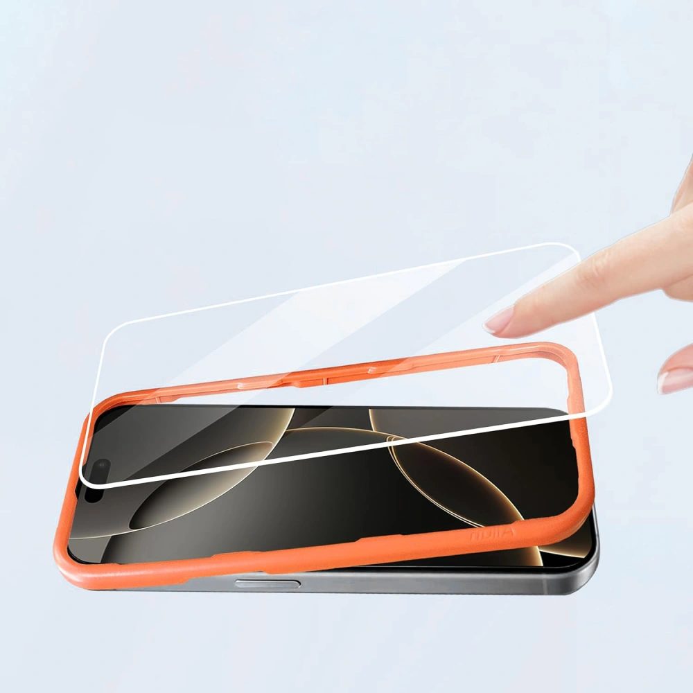 Tech-Protect Easy Set+, 2 tvrdené sklá + sklo na objektív, iPhone 17