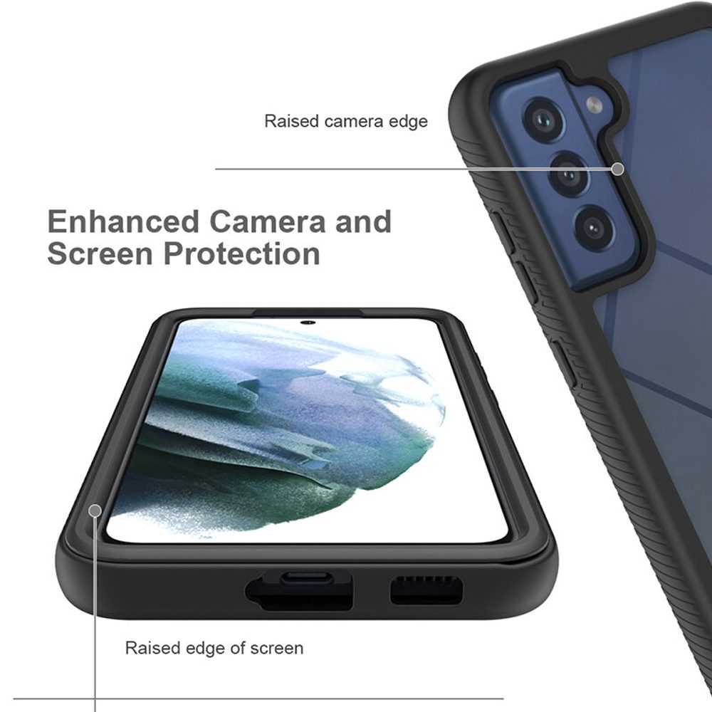 Techsuit Defense360 Pro + Ochranná Fólia, Samsung Galaxy S23, čierny