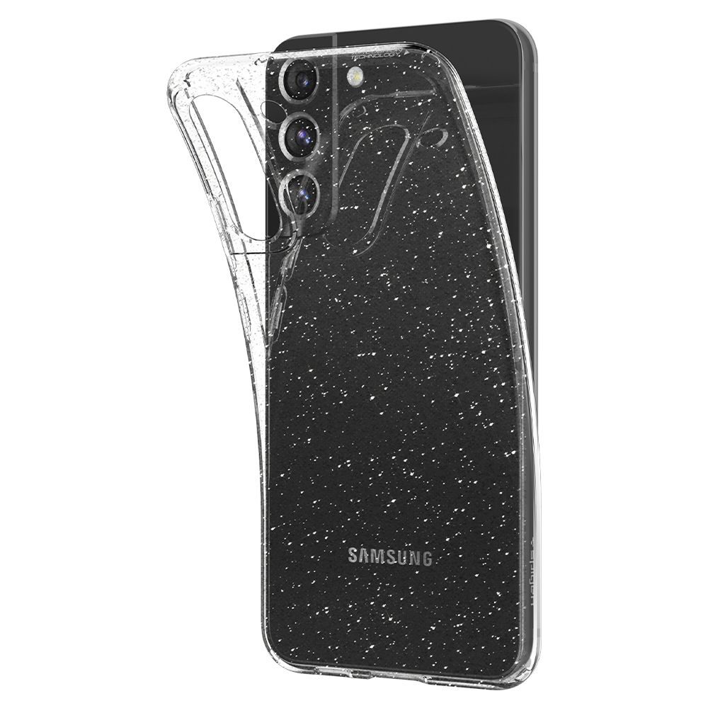 Spigen Liquid Crystal Telefontok, Samsung Galaxy S22, Glitter Crystal