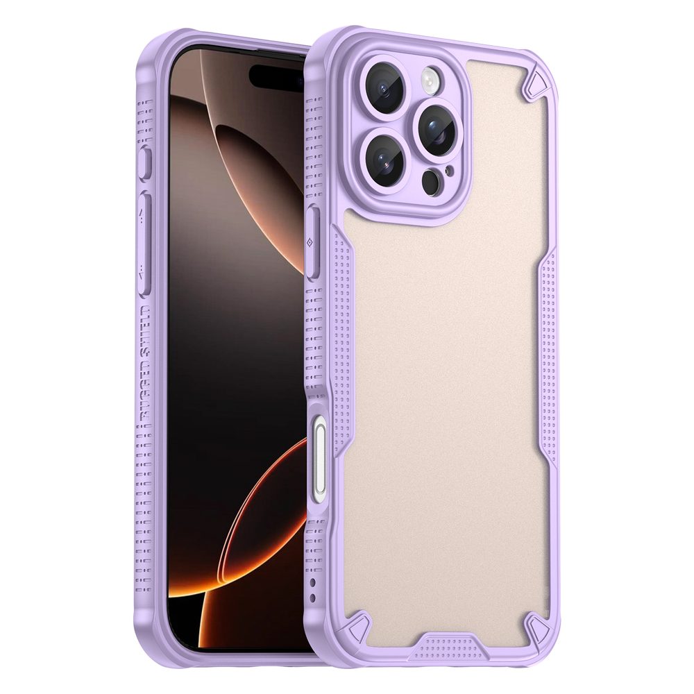 ArmorShield Hibrid Tok, iPhone 16 Pro Max, lila