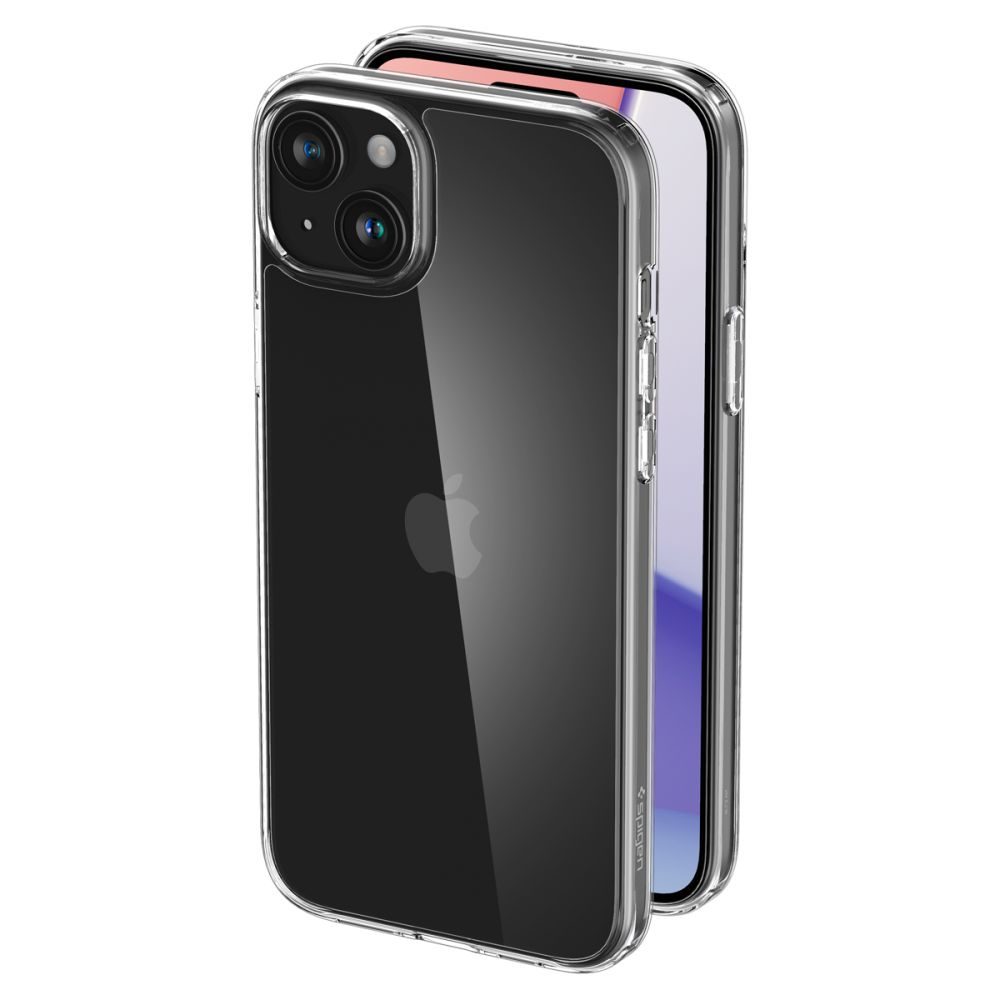 Spigen Airskin Hybrid Tok, IPhone 15, átlátszó