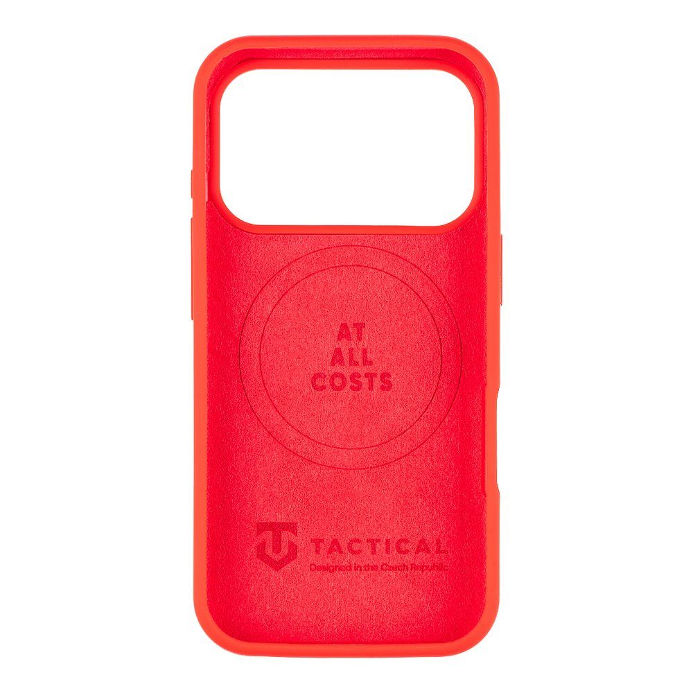 Tactical MagForce Velvet Smoothie kryt, iPhone 17 Pro, červený