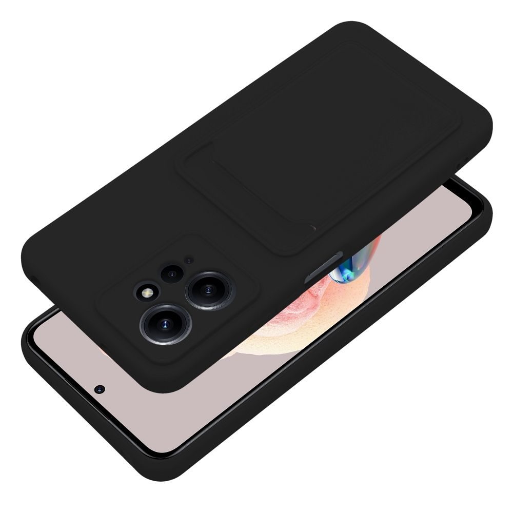Card Case Maska, Xiaomi Redmi Note 12 5G, Crni