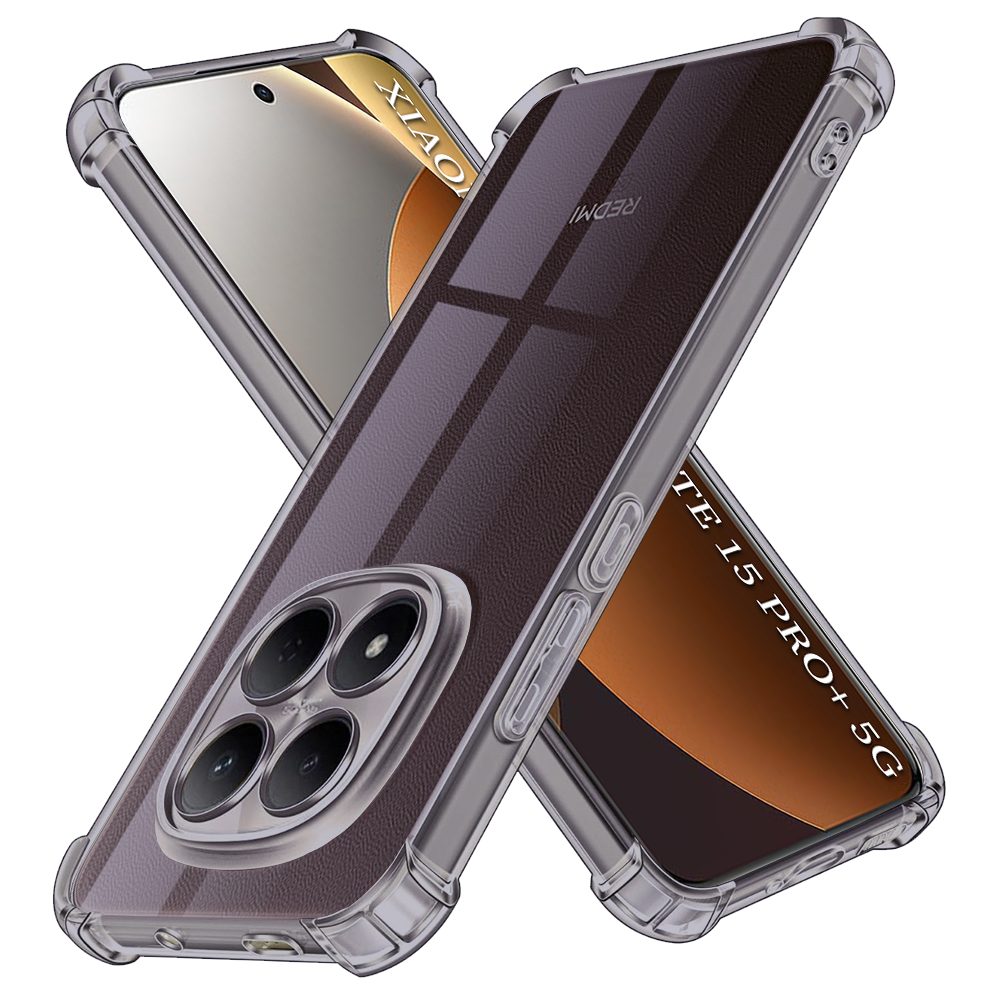 Levně Techsuit Shockproof obal, Xiaomi Redmi Note 15 Pro Plus 5G / Poco M8 Pro 5G, kouřově černý
