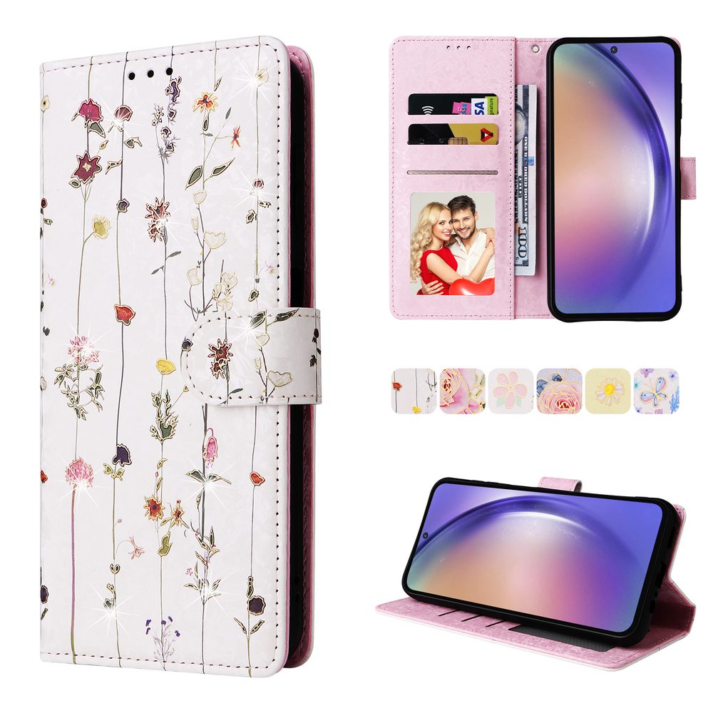 Levně Magnet Case, Samsung Galaxy A55, luční kvítí