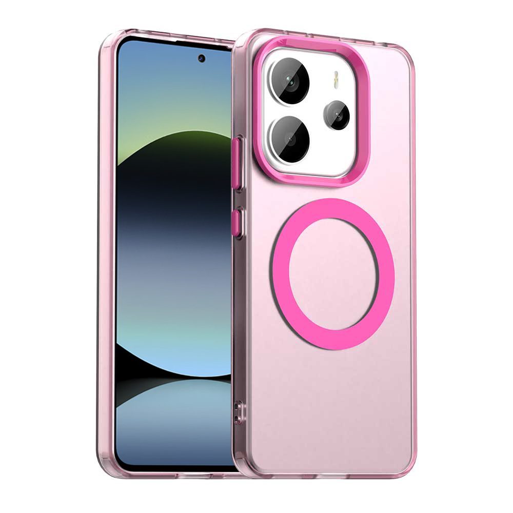 Techsuit CandyCase MagSafe, Xiaomi Redmi Note 14 5G, rózsaszín