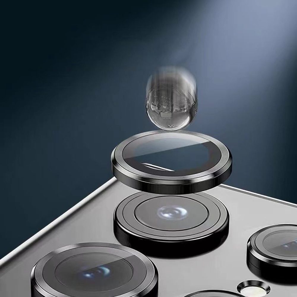 Hofi Camring Pro+, Staklo Za Objektiv Kamere, Samsung Galaxy A54 5G, Crno