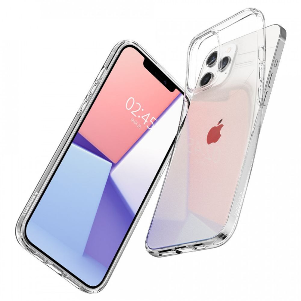 Spigen Liquid Crystal Ovitek Za Mobilni Telefon, IPhone 12 / 12 Pro