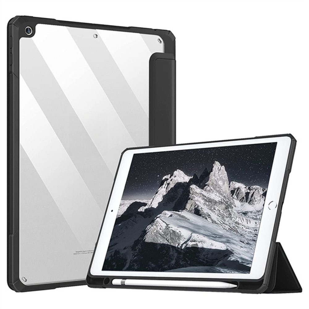 JP Smart case Pen Elegant pouzdro na tablet, iPad 10.2, 2019 / 2020 / 2021 (iPad 7 / 8 / 9), černé