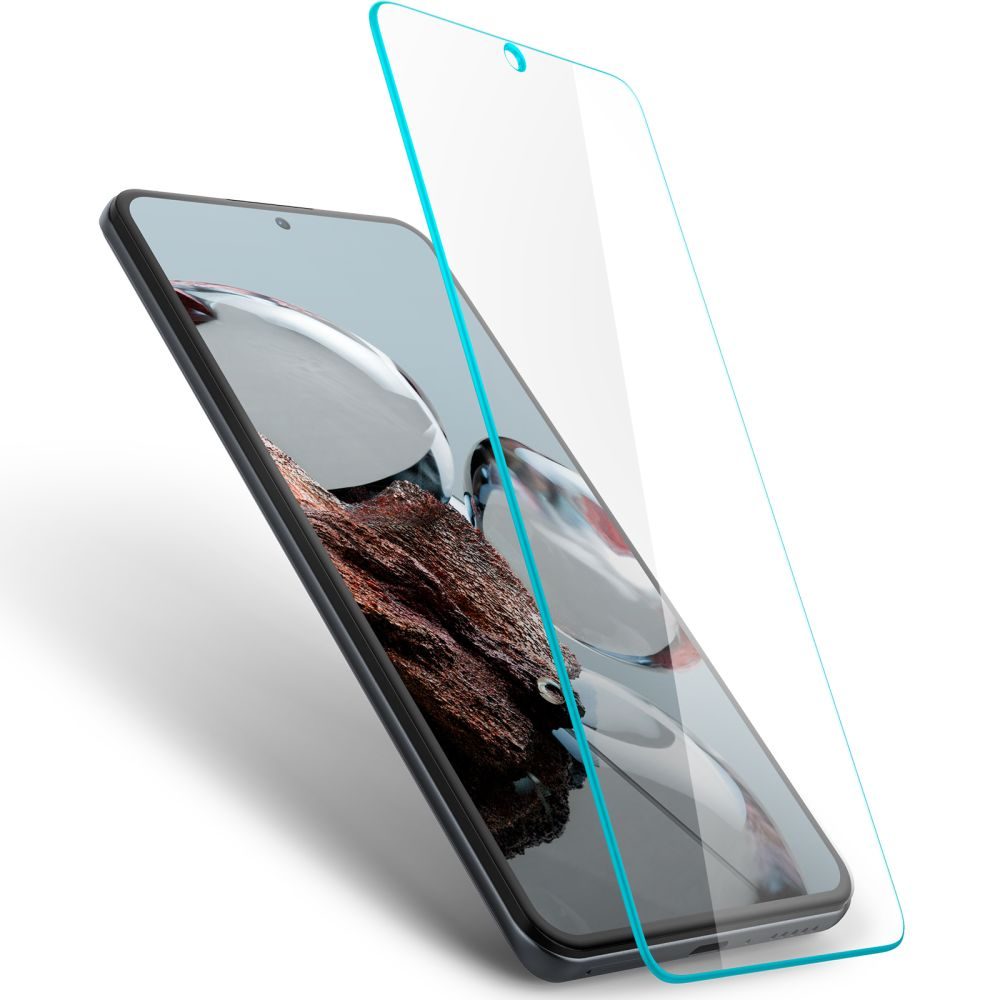 Spigen Glas.Tr Slim Edzett üveg 2 Darab, Xiaomi 12T / 12T Pro