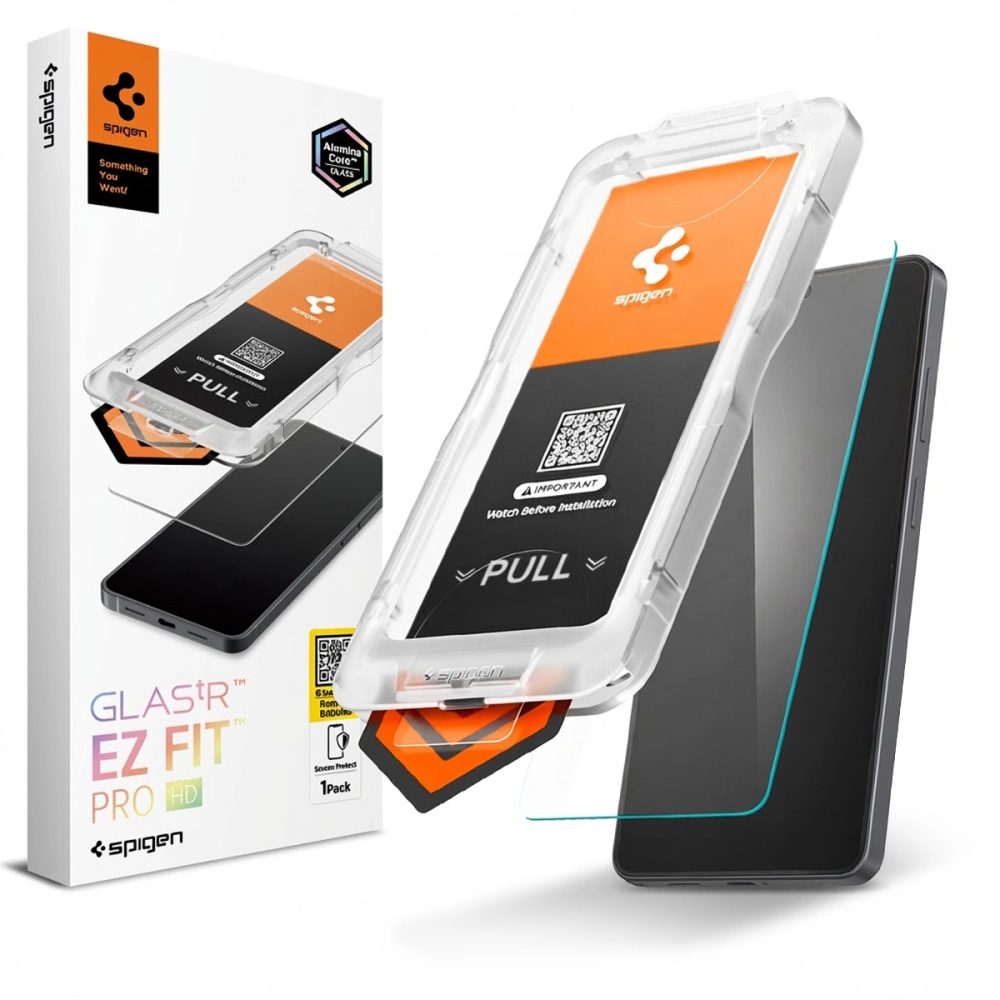 Levně Spigen Glas.TR EZ Fit Pro s aplikátorem, Tvrzené sklo, Samsung Galaxy S26 Ultra
