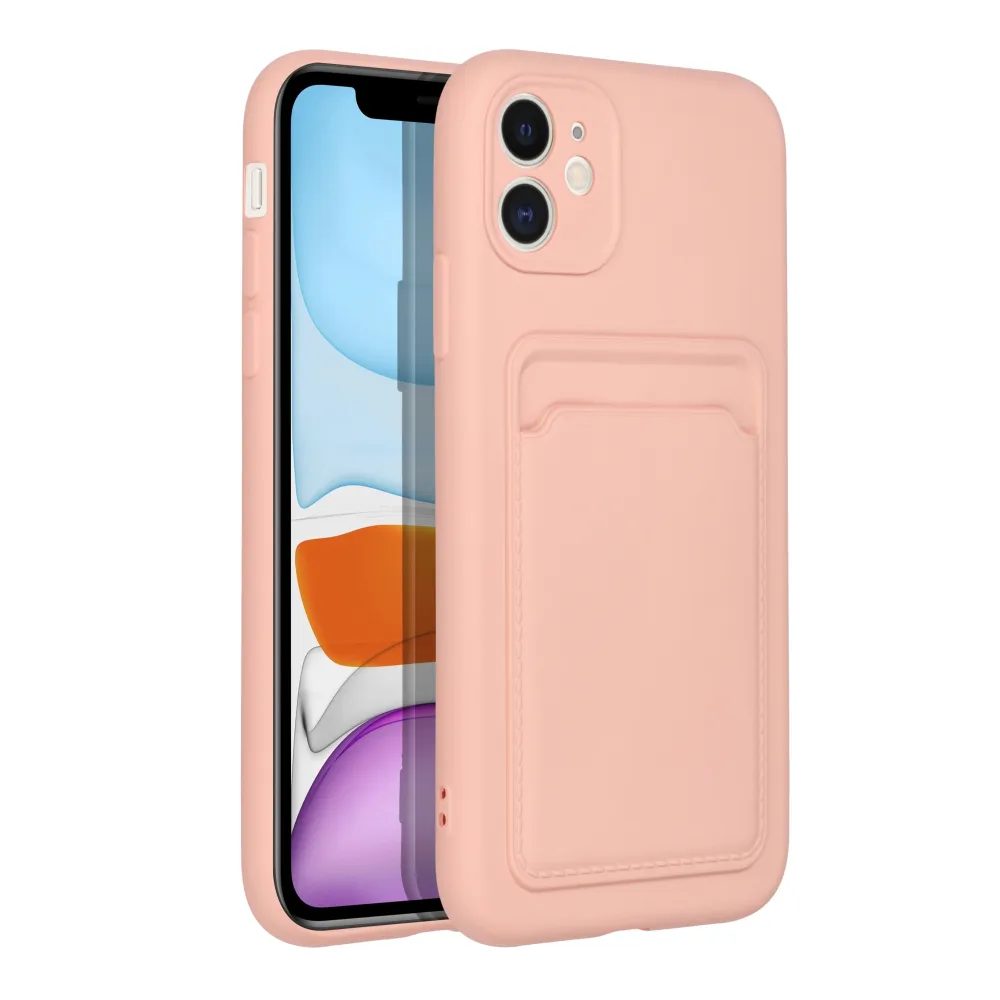 Card Case Maska, IPhone 11, Roza