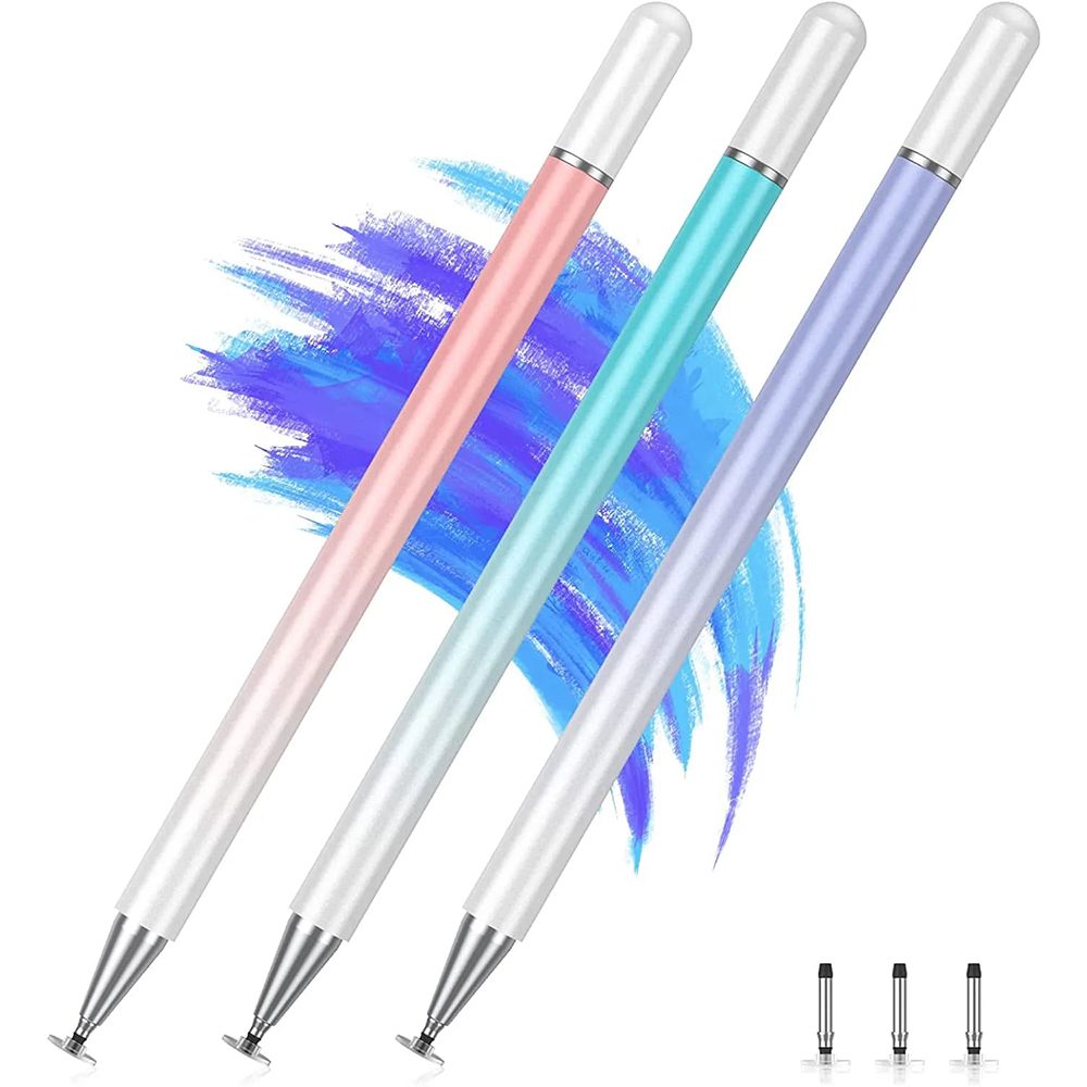 Techsuit Stylus Pen (JC04), Alumíniumötvözet, Android, IOS, Microsoft, Lila