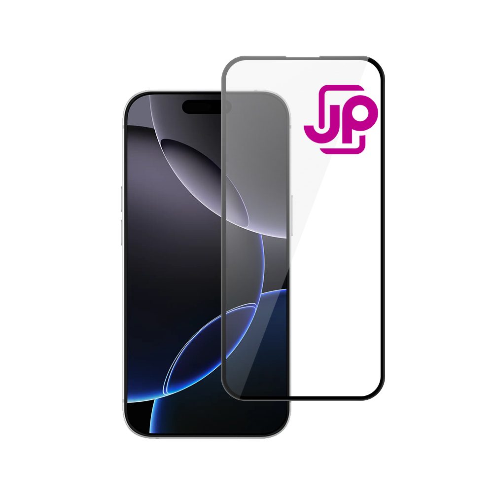 JP 5D Tvrdené sklo, iPhone 16 Pro Max, čierne