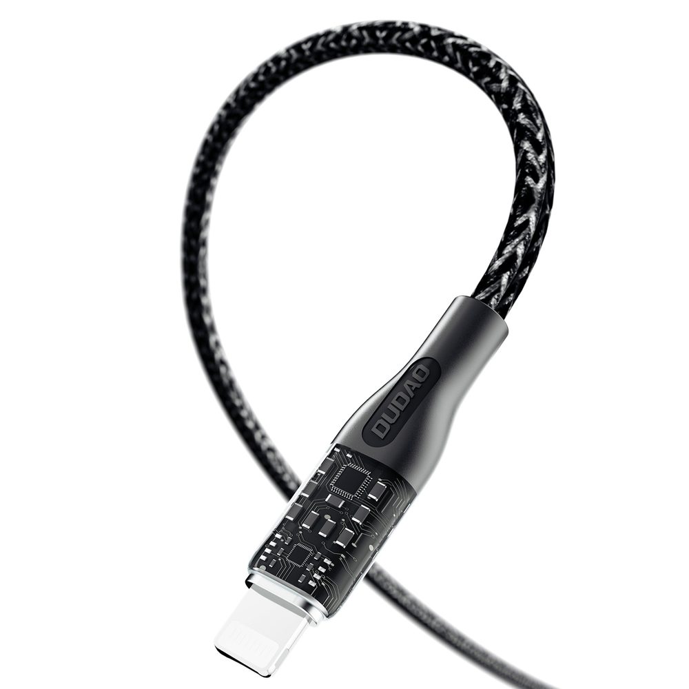 Dudao L22X Rychlonabíjecí Kabel, 120W, 1m, 3v1, USB - USB-C / Micro USB / Lightning, Stříbrný