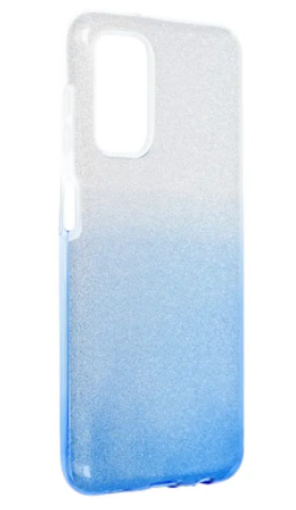 Obal Forcell Shining, Samsung Galaxy A13 4G, stříbrno modrý