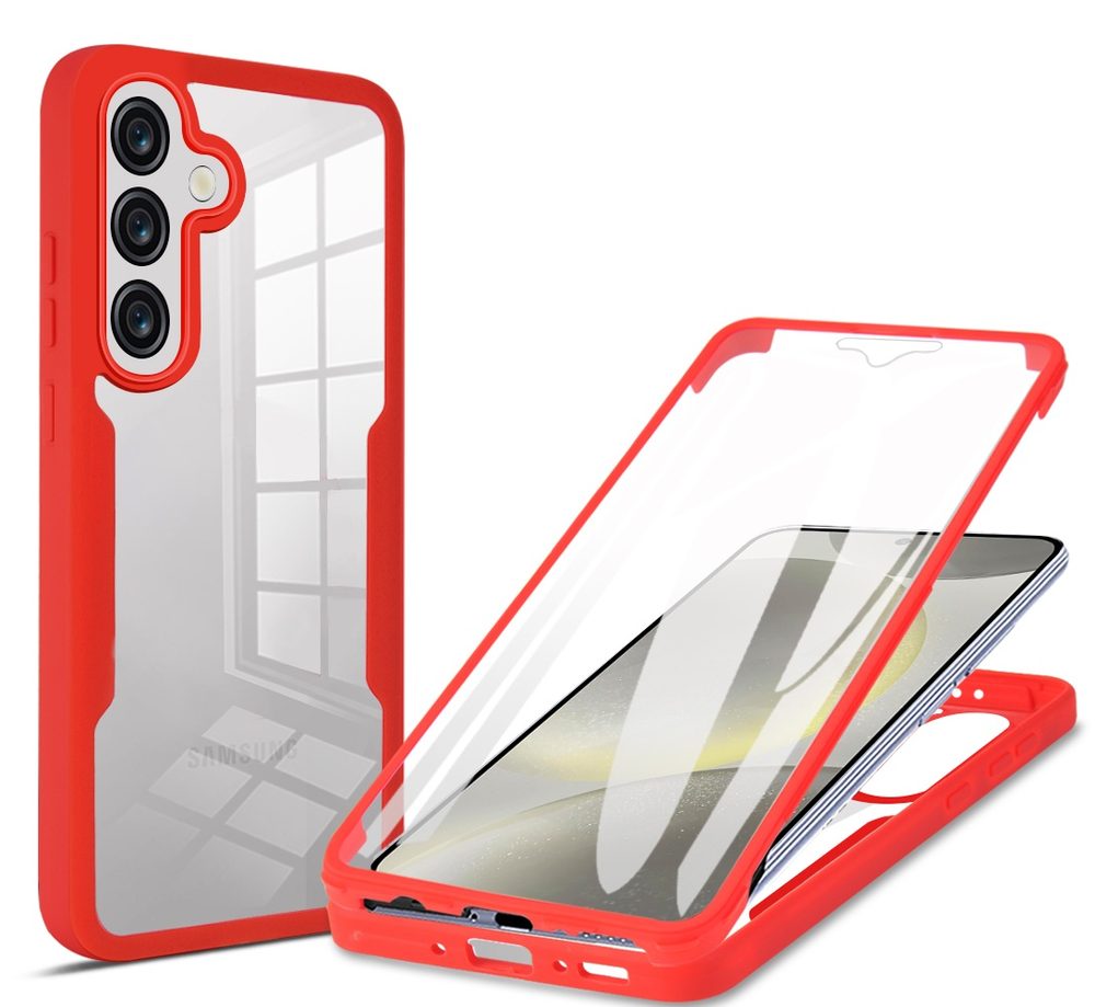 Levně JP Defense colorful obal, Samsung Galaxy A56, červený