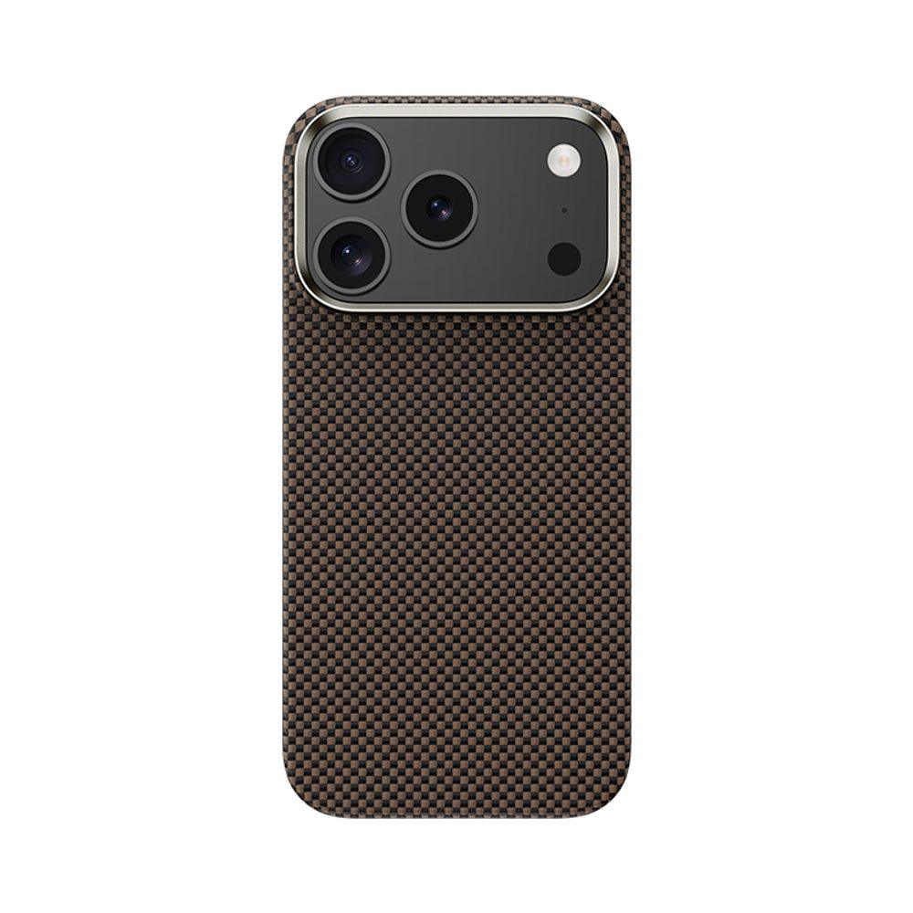 Levně Benks Magnetic Armor Tint Kevlar obal, iPhone 17 Pro, zlatý