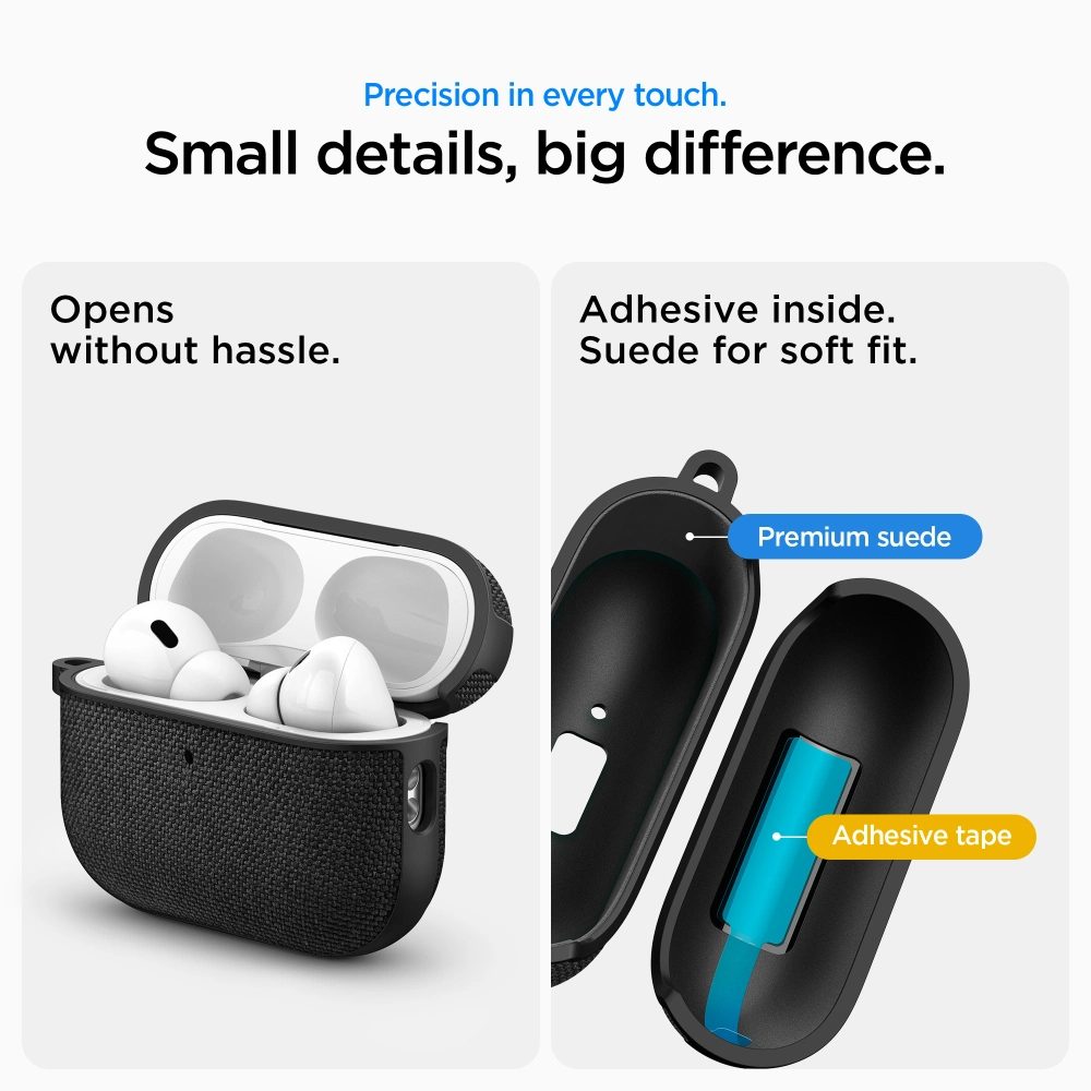 Spigen Urban Fit, Apple AirPods Pro 3, čierne