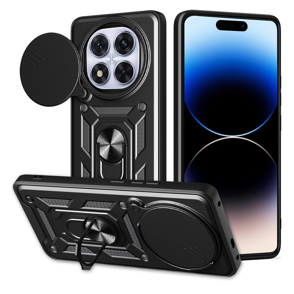 JP CamShield, Xiaomi Redmi Note 14 Pro Plus 5G, fekete