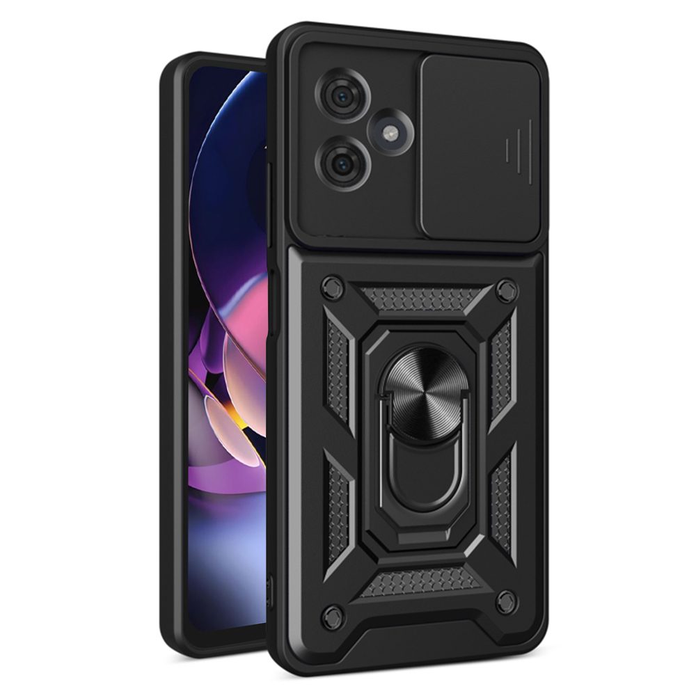 Techsuit CamShield, Motorola Moto G54 Power Edition / G64, fekete