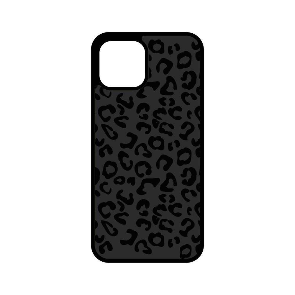 Momanio obal, iPhone 12, Black leopard