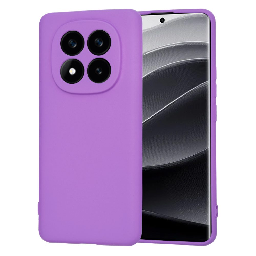 Techsuit SoftFlex obal, Xiaomi Redmi Note 14 Pro Plus 5G, fialový