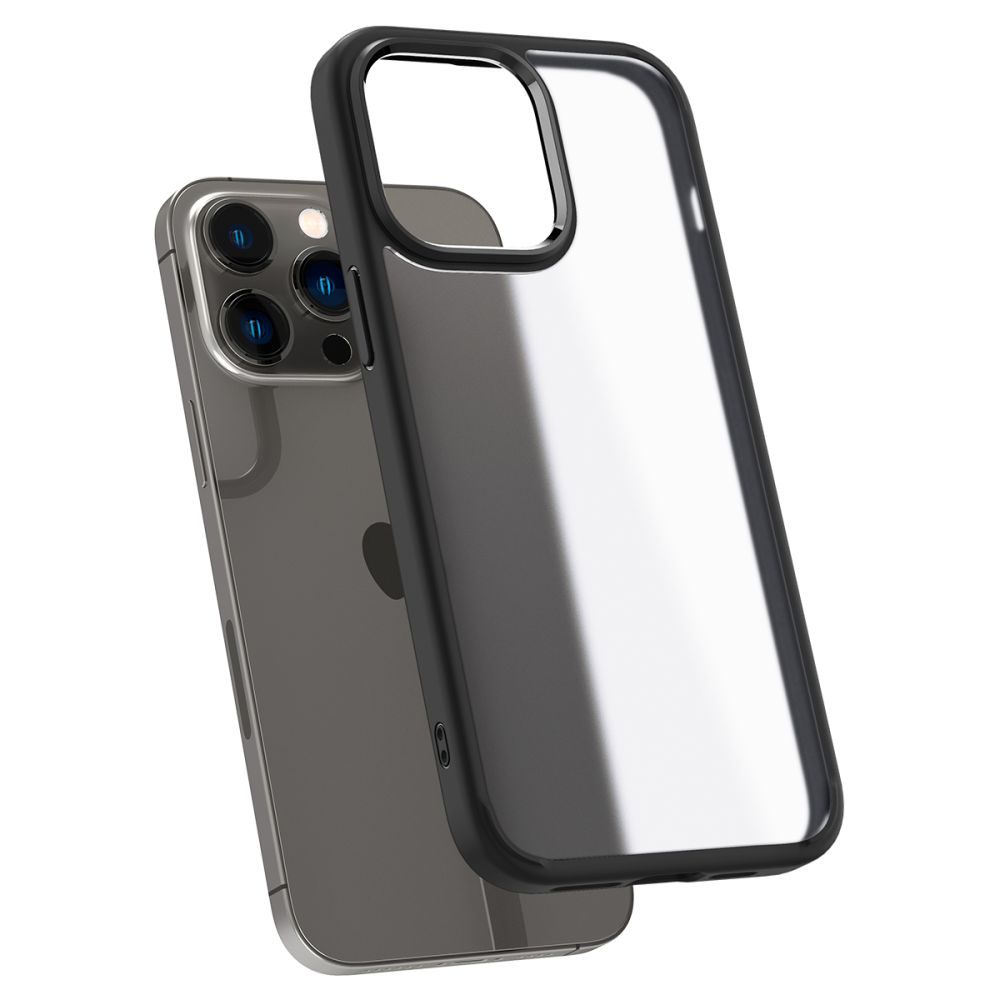 Spigen Ultra Carcasă Hibrid Pentru Mobil, IPhone 14 Pro, Frost Black