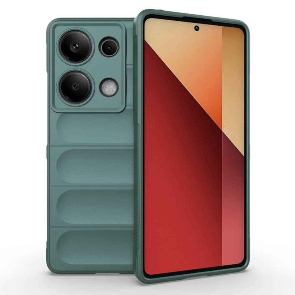 Levně Magic Shield obal, Xiaomi Redmi Note 13 Pro 4G / Poco M6 Pro 4G, zelený
