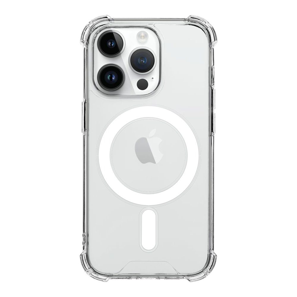 Tactical MagForce Plyo borító, iPhone 15 Pro, átlátszó