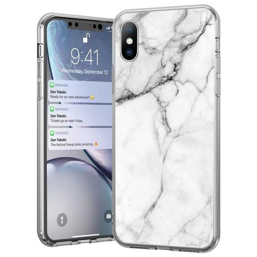 Wozinsky Marble, IPhone 13 Mini, Aspect Marmură