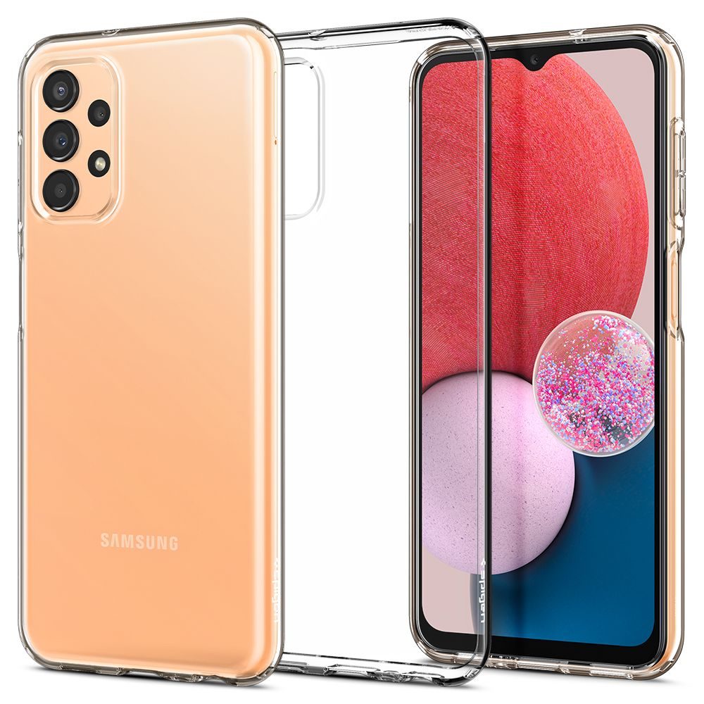 Spigen Liquid Crystal Carcasă Pentru Mobil, Samsung Galaxy A13 4G / LTE, Crystal Clear