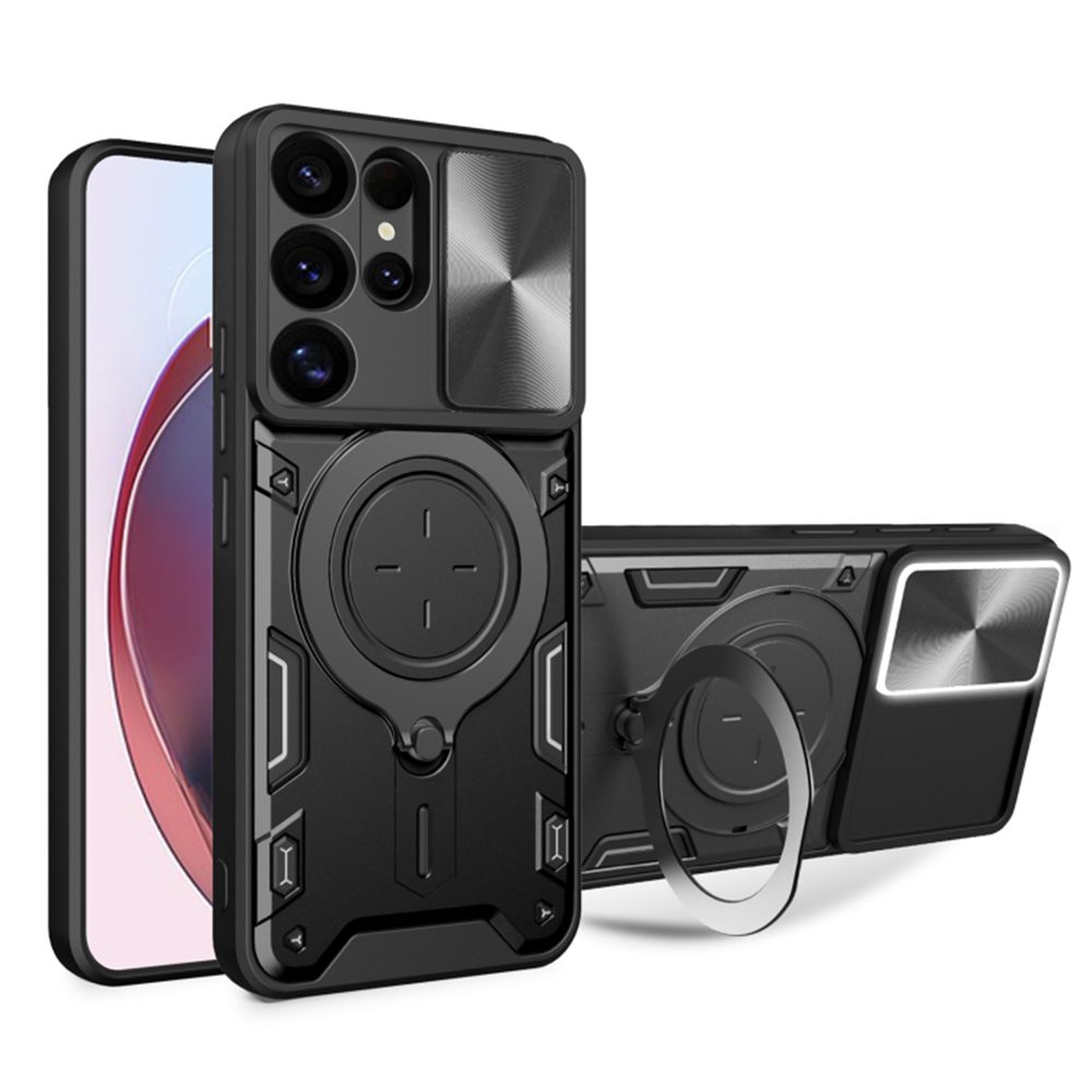 Techsuit CamGuard Pro, Samsung Galaxy S25 Ultra, černý