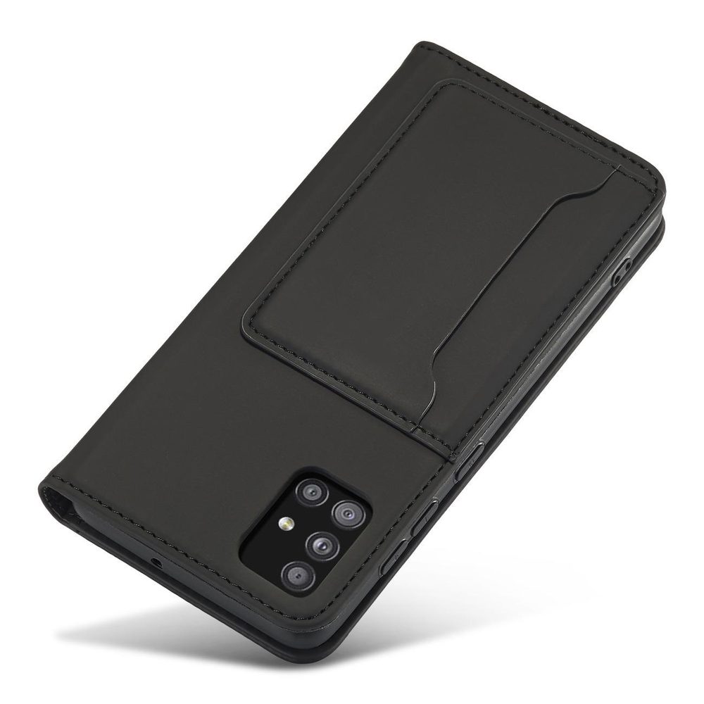 Husă Magnet Card Case, Xiaomi Redmi Note 11, Neagră