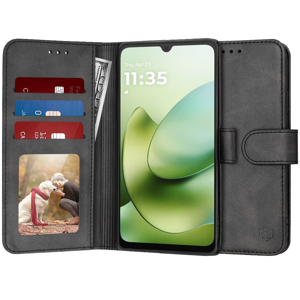 Levně Techsuit Diary Book, Motorola Moto G06, černé