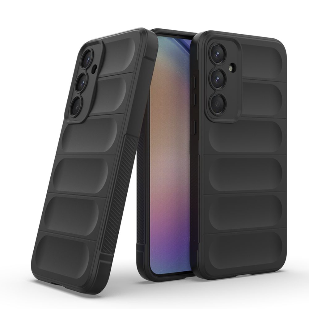 Levně Wency Magic Shield obal, Samsung Galaxy A35, černý