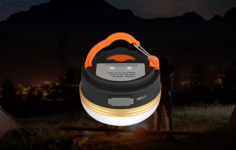 Superfire T60 Kempingová Lampa, 2,5 W, 1000mAh