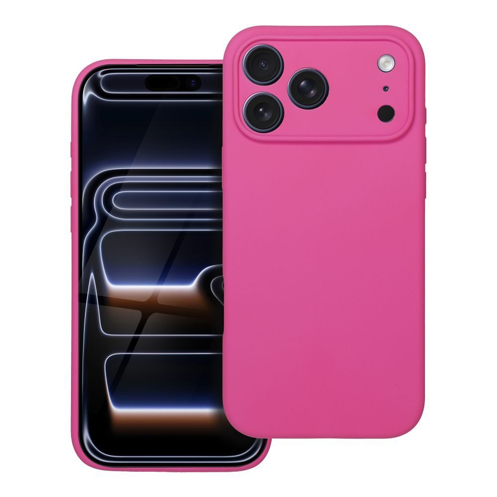Levně Obal Silicone MagSafe, iPhone 17 Pro, růžový