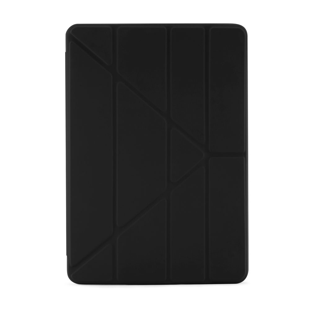 Pipetto Origami TPU tok, Apple iPad 10.2, 2019 / 2020 / 2021 (iPad 7 / 8 / 9), fekete