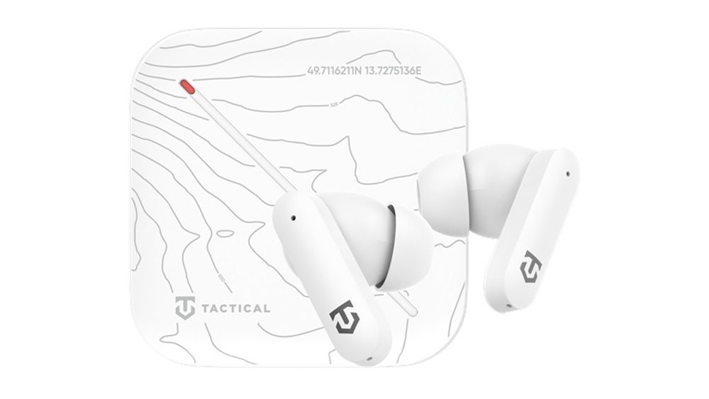 Tactical StrikePods Bahna Căști wireless, ANC, alb