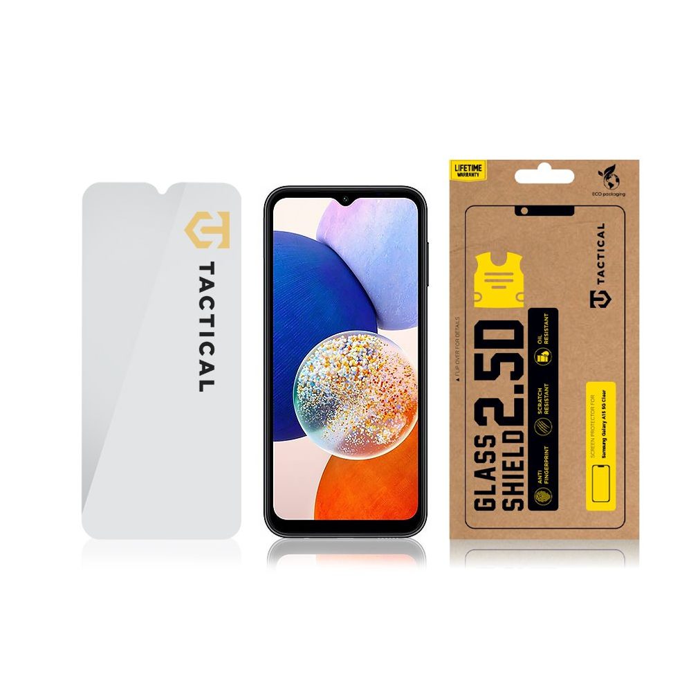 Tactical Glass Shield 2.5D Sklo Pre Samsung Galaxy A14 5G, Priehľadny