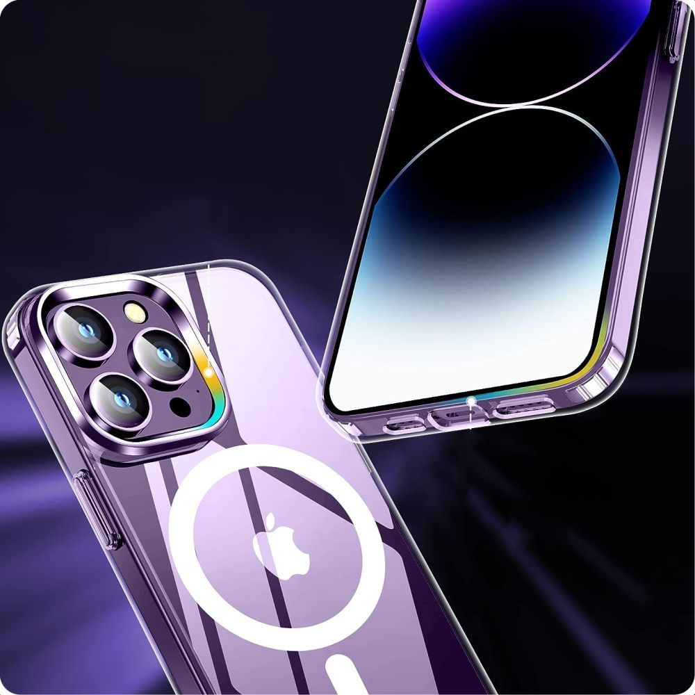 Tech-Protect Flexair Hibrid MagSafe, IPhone 15, átlátszó