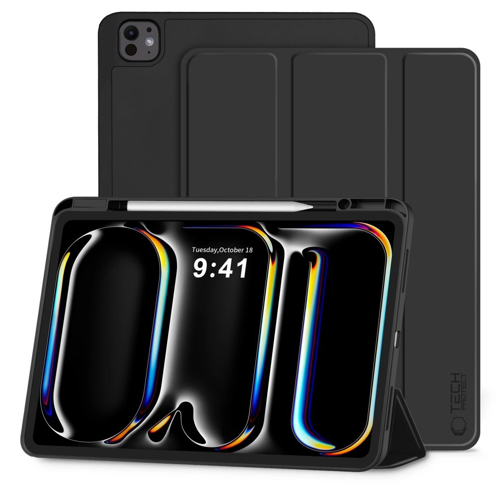 Levně Pouzdro Tech-Protect SC Pen pro iPad Pro 11” 5 / 6 2024-2025, černé