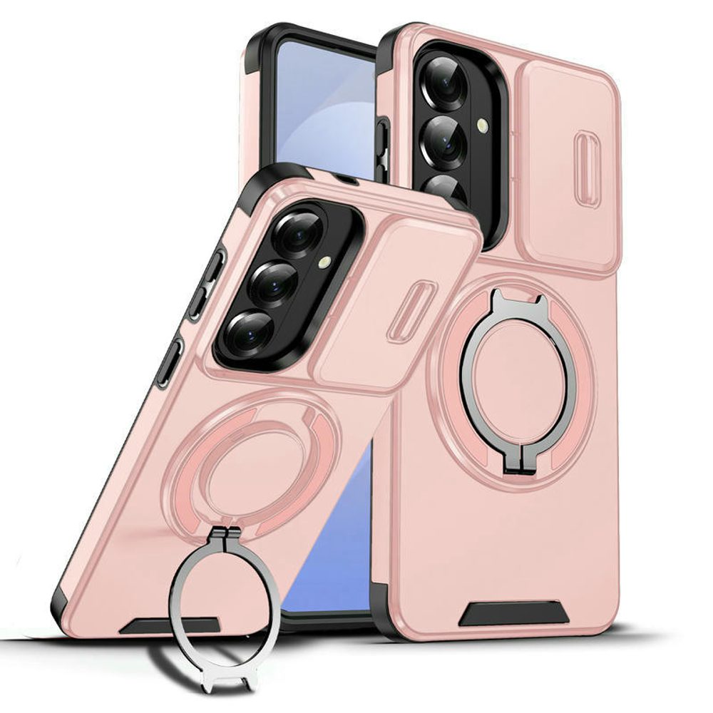 Levně Camslide Stand obal, Samsung Galaxy S26 Plus, růžový